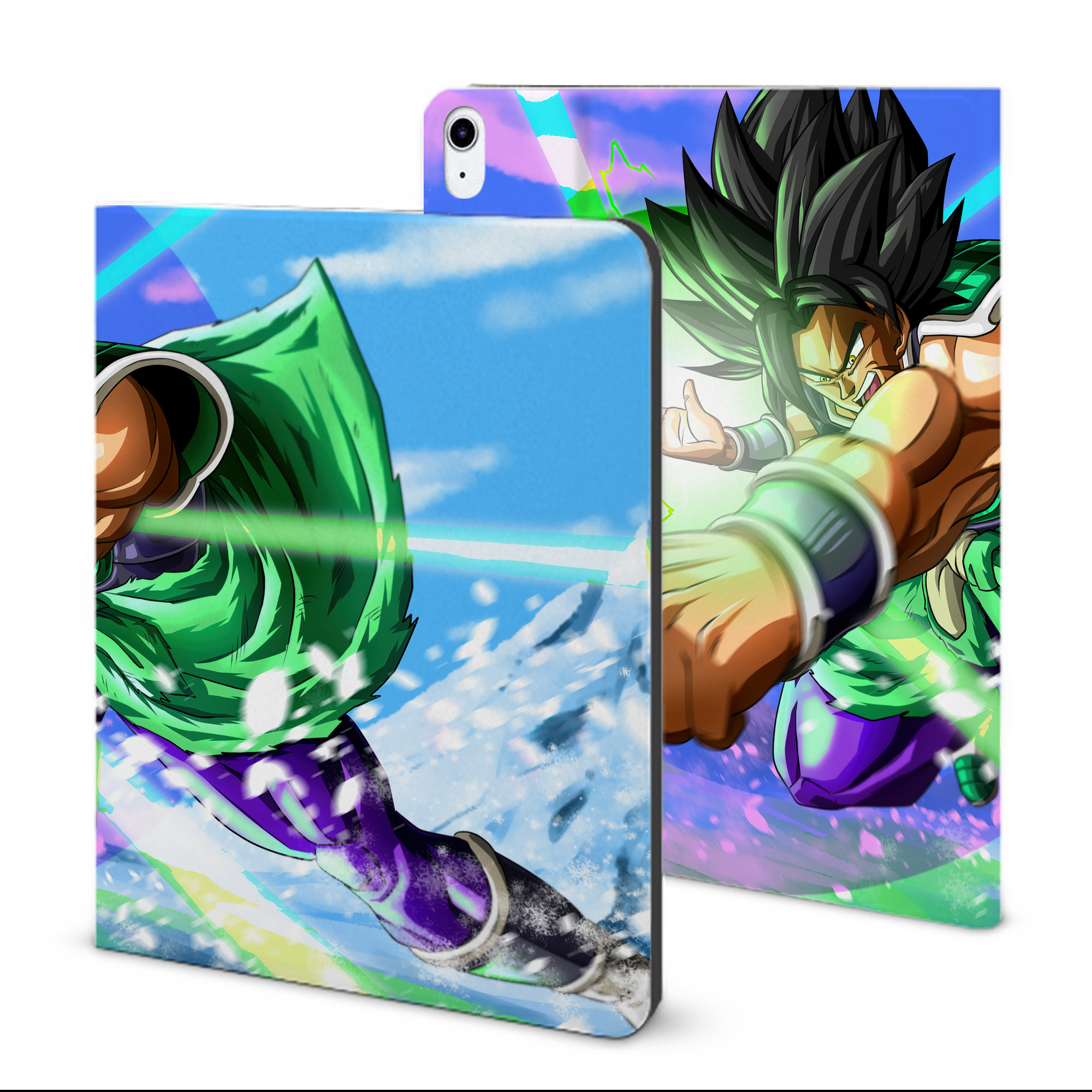 （画像用） ドラゴンボール DRAGON BALL IPad ケース ブック型 PUレザー TPU 耐衝撃 軽量 薄型 ペン収納なし 全面保護 IPad 各モデル対応
